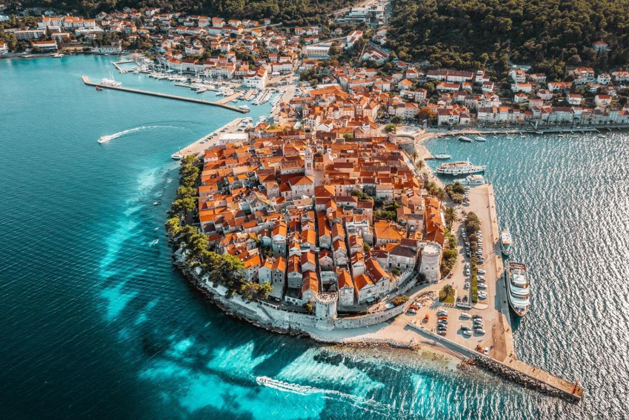 Sea View Apartment Amaro Korčula Esterno foto